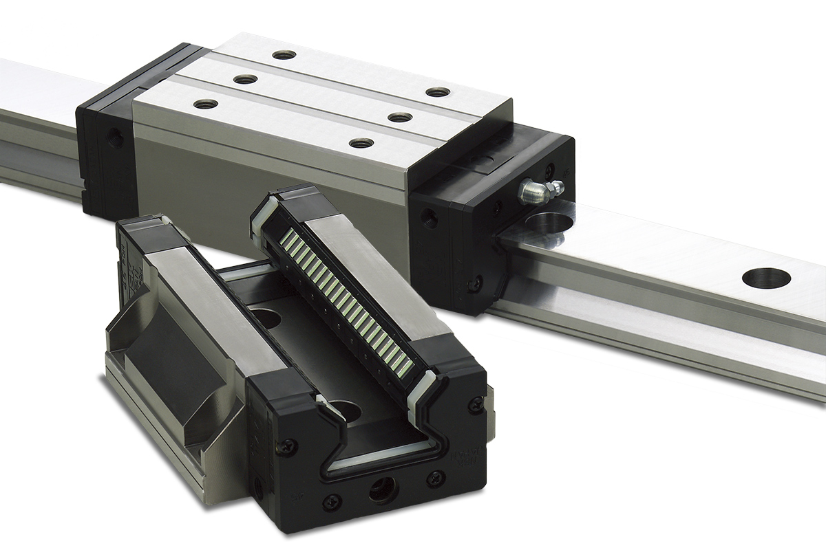 High-Rigidity Series NSK Linear Guides™: RA/RB Model Roller Guides