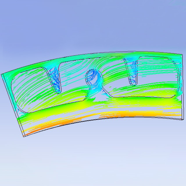 FP-Fluid flow simulation on Friction Paper